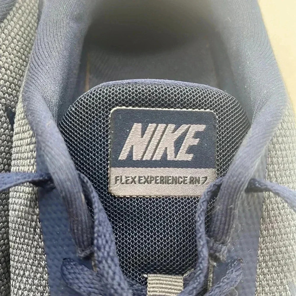 Nike Flex Experience RN 7 Sneakers Men’s 11 Blue Tie Athletic Xm Comfort Sports - Picture 17 of 17